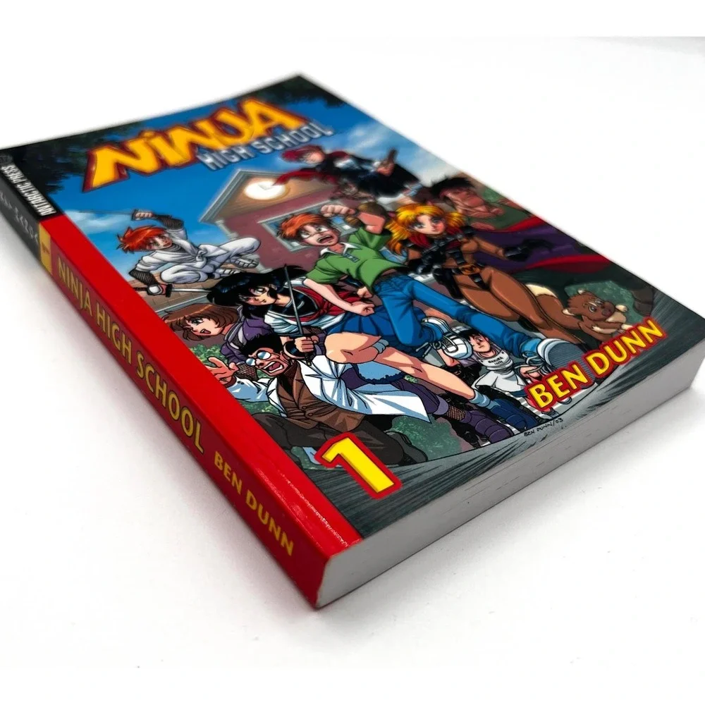 Ninja‎ High School Pocket Manga Comic Book Volume 1 by Ben Dunn